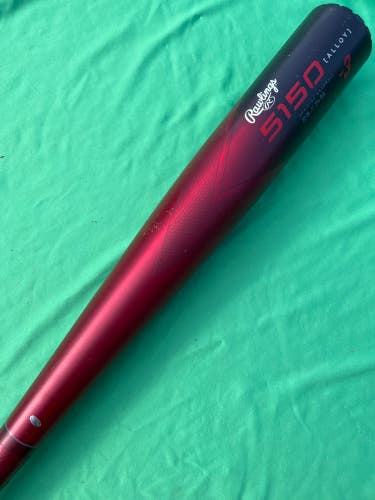 Used 2023 Rawlings 5150 Alloy Bat BBCOR Certified (-3) Alloy 29 oz 32"