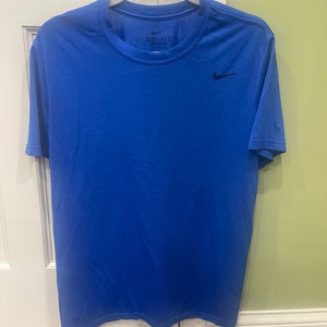 Blue Medium Men's Nike Dri-Fit Shirt