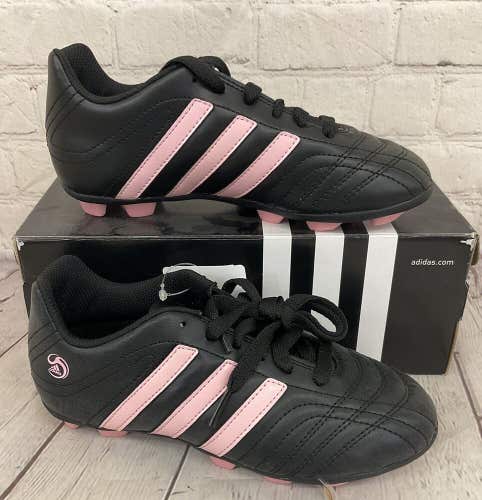 Adidas 096167 Goletto TRX HG J Unisex Soccer Cleats Black Pink White US Size 3