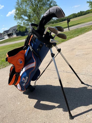 Used Junior US Kids Golf Right Handed Junior 5 Pieces US Kids Golf Clubs (Full Set)