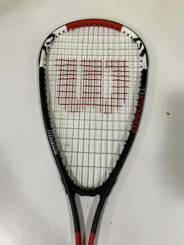 Used Wilson Comp T 4 1 2" Squash Racquets