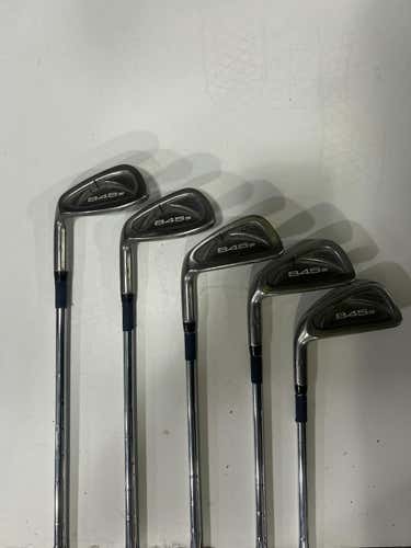 Used Tommy Armour 845s Silver Scot 5-9 Mlh 5i-9i Regular Flex Steel Shaft Iron Sets