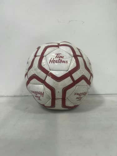 Used Tim Hortons 3 Soccer Balls