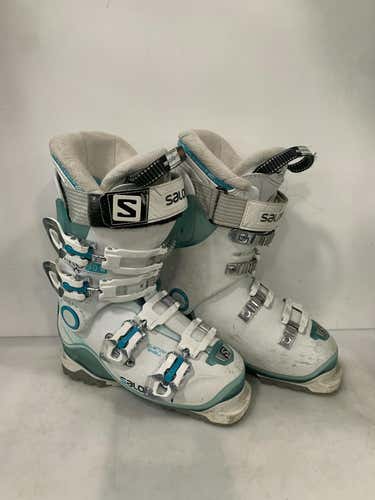 Used Salomon Xpro 90w 220 Mp - J04 - W05 Girls' Downhill Ski Boots