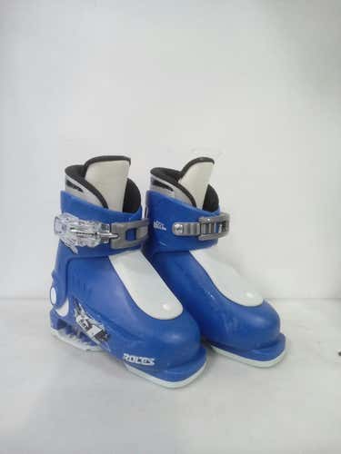 Used Roces Idea 6 In 1 185 Mp - Y12 Boys' Downhill Ski Boots