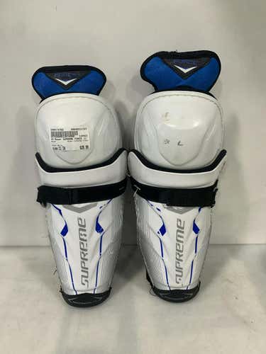 Used Bauer Supreme Force 11" Hockey Shin Guards
