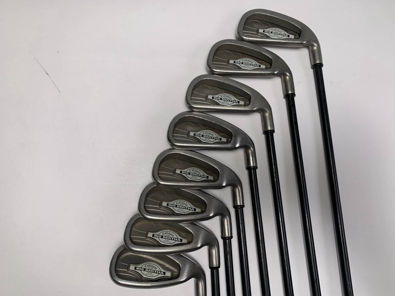 Callaway X-12 Iron Set 3-PW RCH 96 Firm Graphite Mens RH Midsize Grips