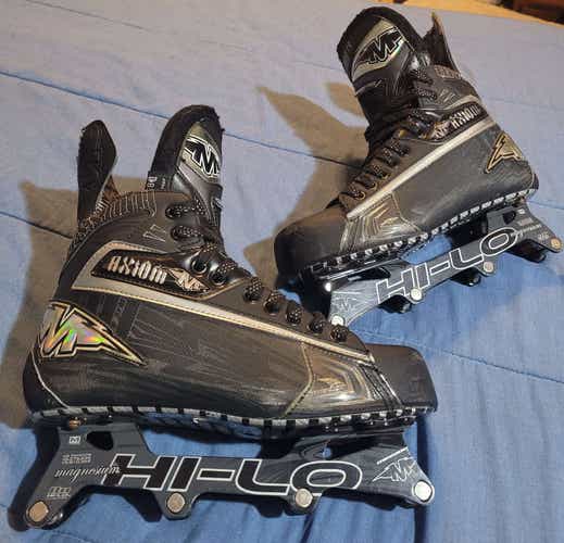 Mission Axiom T9s Size 8.5D (US Men's 10) Inline Roller Hockey Skates