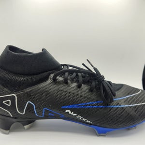 Black New Size 12 (Women's 13) Men's Nike Superfly Molded Cleats Cleats
