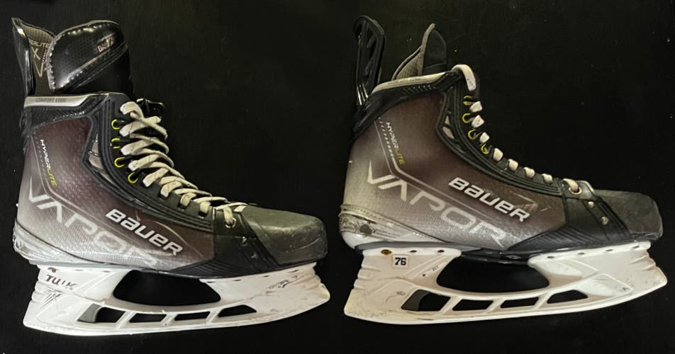 Used Senior Bauer Pro Stock 9 Vapor Hyperlite Hockey Skates