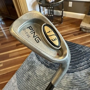 Ping i3 Oversize Single 9 Iron red Dot 350 Series Stiff Graphite Mens RH