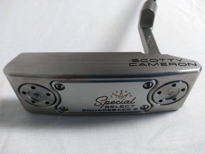 Scotty Cameron Special Select Squareback 2 Putter (34", Plumbers Neck) Golf Club