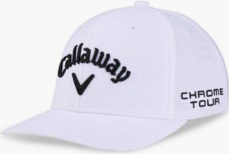 NEW 2024 Callaway Tour Authentic Performance Pro White Adjustable Golf Hat/Cap