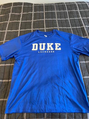 Large Duke Lacrosse Staff T-shirt