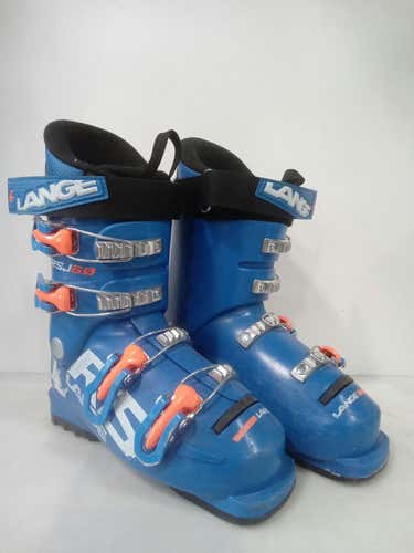 Used Lange Rsj 60 225 Mp - J04.5 - W5.5 Boys' Downhill Ski Boots