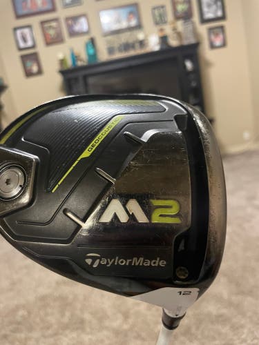 Used Men's TaylorMade Right Handed Extra Stiff Flex 12 Loft M2 Driver