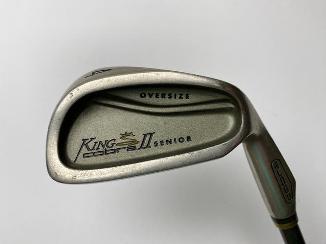 Cobra King Cobra 2 Senior Single 4 Iron IQ System Senior Graphite Mens RH