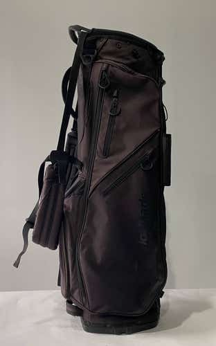 TaylorMade FlexTech Stand Bag Black 5-Way Divide Dual Strap Golf Bag