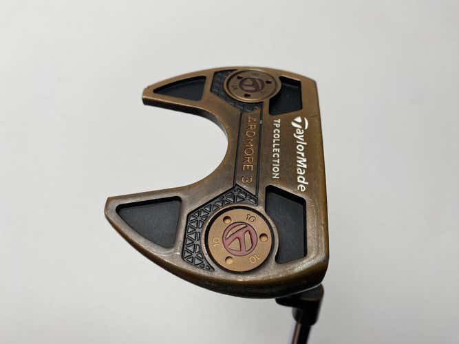 Taylormade TP Black Copper Ardmore 3 L Putter 34" SuperStroke Claw 2.0 Mens RH