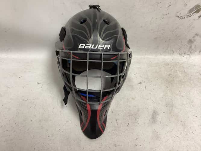 Used Bauer Nme5 Sr One Size Goalie Helmet And Mask