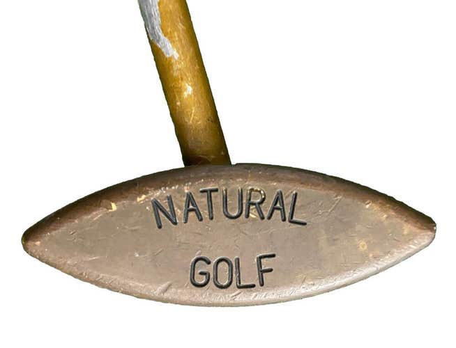 Natural Golf The Thing Center Shaft Putter Graphite 35" Nice Factory Grip RH