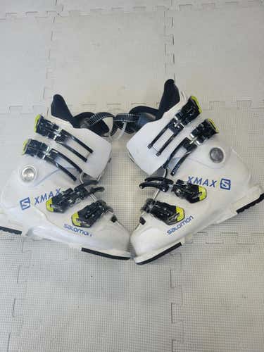 Used Salomon Xmax-s Boots 21 21.5mp 210 Mp - J02 Boys' Downhill Ski Boots
