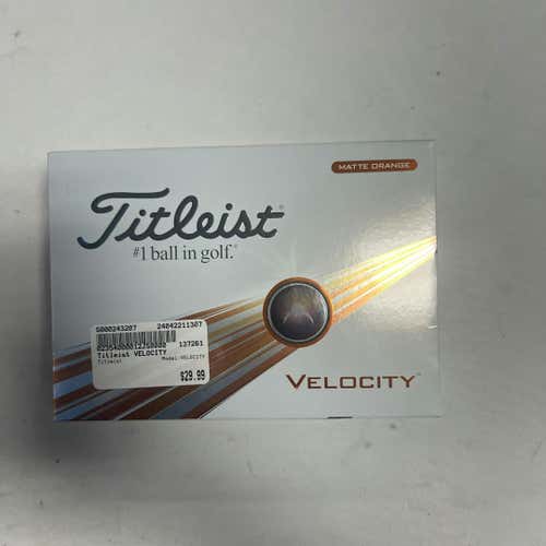 Used Titleist Velocity Golf Balls