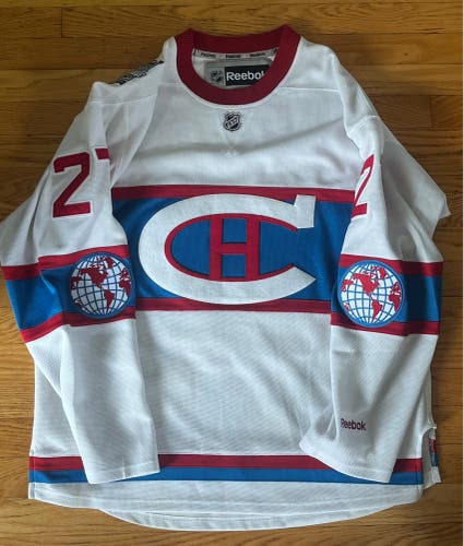 Montreal Canadiens 2016 Winter Classic Large Reebok Jersey