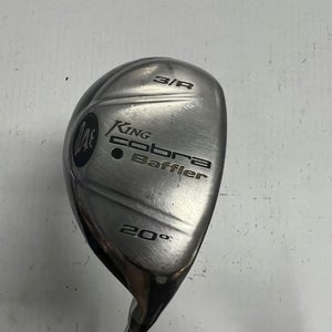 Used Cobra King Cobra Baffler 3 Hybrid Regular Flex Steel Shaft Hybrid Clubs