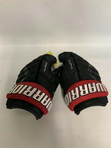 Used Warrior Alpha Evo Pro 14" Hockey Gloves