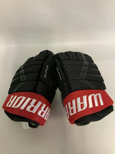 Used Warrior Alpha Evo Lite 13" Hockey Gloves