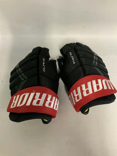 Used Warrior Alpha Evo Lite 14" Hockey Gloves