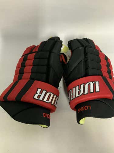 Used Warrior Alpha Pro Loons 15" Hockey Gloves