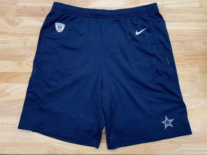 Nike On Field Equipment Dallas Cowboys Men's Medium Navy Blue Team Short