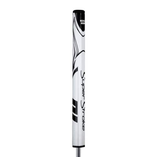 SuperStroke Zenergy XL Tour 3.0 Putter Grip (White/Black, 1.26", 100g) NEW