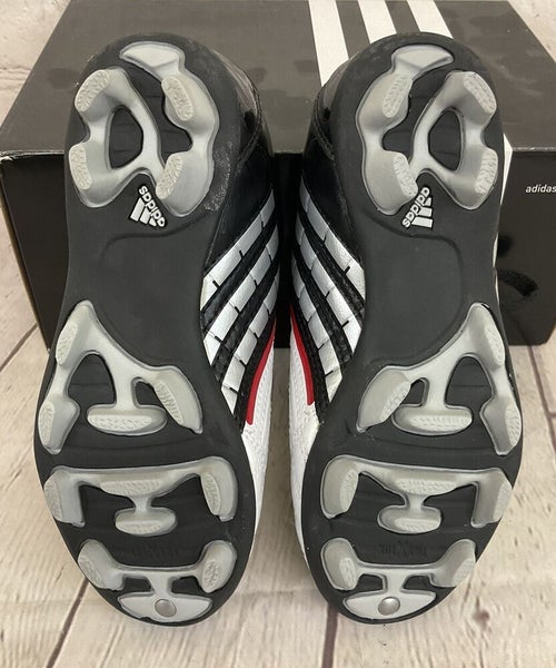 Adidas 038249 Predito PS TRX HG J Youth Soccer Cleats White Silver Black US 11K
