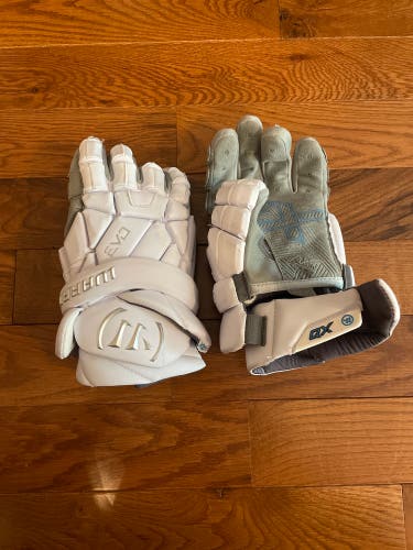 Evo Qx Warrior lacrosse gloves