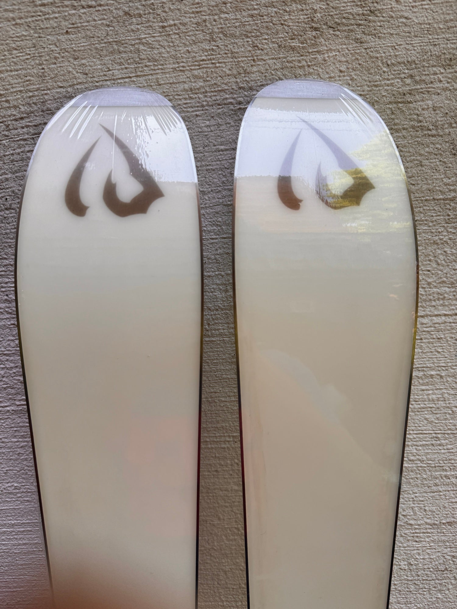 New ID One 165 cm MR-S Mogul Bump Skis White/Red + Look