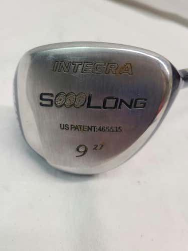 Used Integra Sooo Long 9 Wood Regular Flex Graphite Shaft Fairway Woods