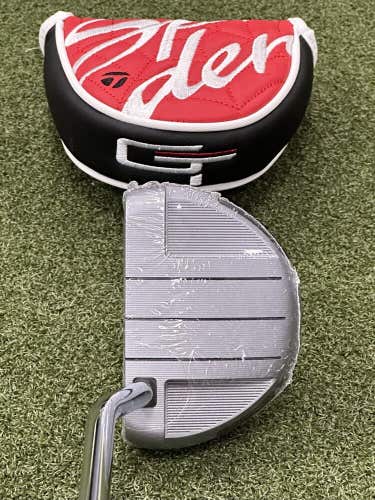 TaylorMade Spider GT Rollback Silver Putter 34" w/ Headcover NEW #87187