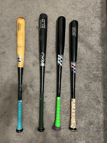 Used Wood Bats(can be sold separately)