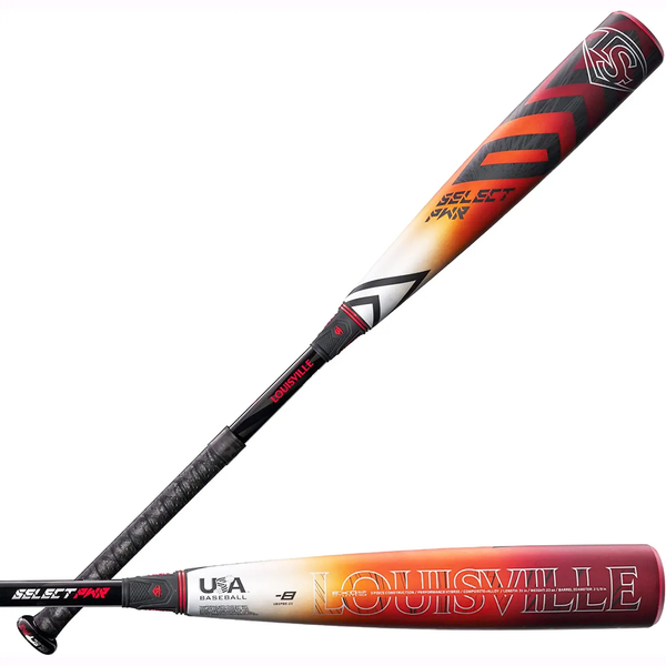 LOUISVILLE SLUGGER SELECT PWR 2 5/8" BARREL USA BASEBALL BAT (-8) 30/22