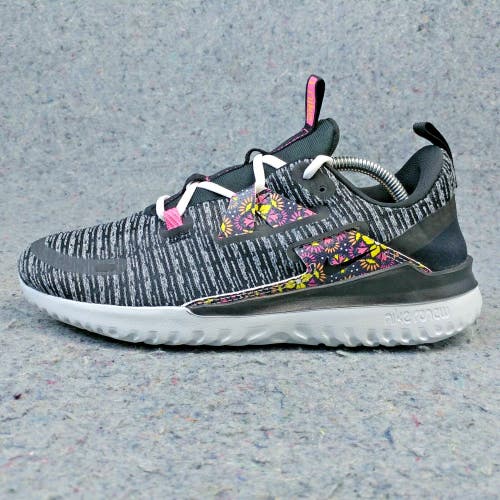 Nike Renew Arena SE Womens 7.5 Running Shoes BQ9265-100 Black Floral