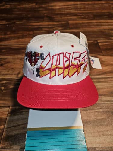 NEW Vintage Rare Kansas City Chiefs Team Heroes Sports Hat Cap Vtg Snapback