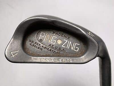 Ping Zing Single 4 Iron Black Dot Karsten JZ Regular Steel Mens RH