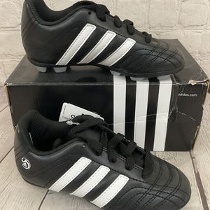 Adidas 035574 Goletto TRX HG J Unisex Soccer Cleats Black White US Size 11.5K
