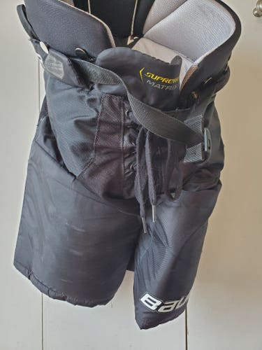 Used Junior Medium Bauer Supreme Matrix Hockey Pants