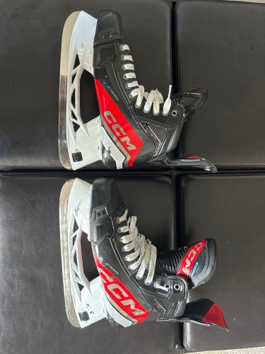 Used Senior CCM Regular Width   9.5 JetSpeed FT6 Pro Hockey Skates