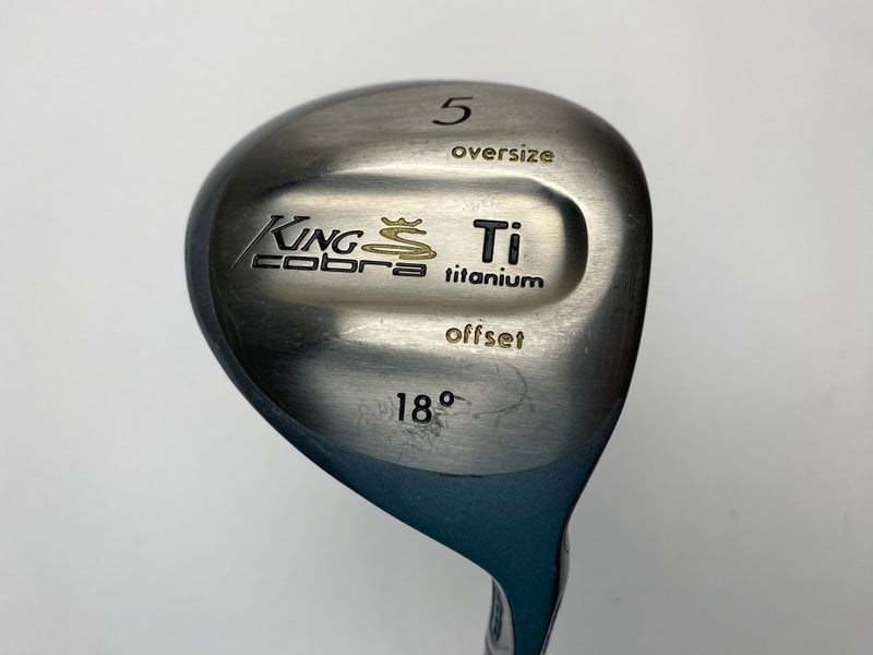 Cobra King Cobra Titanium Offset 5 Fairway Wood 18* Regular Graphite Mens RH