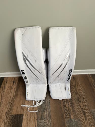 Used  Bauer Hyperlite 2 Goalie Leg Pads